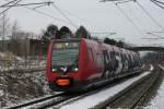 Hier ein linie F während der Einfahrt zum S-Bahnhof Danshøj.