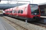 København / Kopenhagen DSB S-Bahn: Linie F (LHB/Siemens-SE 4104) S-Bf Danshøj am 1.