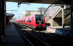 København / Kopenhagen DSB S-Bahn: Linie B (LHB/Siemens-SA 8130) Bahnhof Valby am 19.