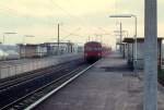 DSB S-Bahn Kopenhagen: Linie A (in Richtung Klampenborg) S-Bahnhof Ishøj am 26.