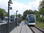 Århus / Aarhus: Aarhus Letbane Linie 1 (Tango 2211-2111) Lystrup am 2.