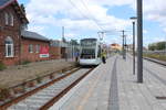 Grenå / Grenaa: Aarhus Letbane Linie 1 (Tango 2101-2201) Endhaltestelle Grenaa am 2.