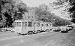 København / Kopenhagen Københavns Sporveje (KS) SL 6 (Bw 1582 + Tw der Serie 501-618) Østerbro, Oslo Plads im September 1968.