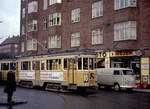 København / Kopenhagen Københavns Sporveje SL 10 (Tw 552 + Bw 1536) Valby, Toftegårds Plads am 11.