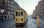 København / Kopenhagen Københavns Sporveje SL 5 (Tw 610 + Bw 15xx) København S, Amagerbro, Amager Boulevard / Amagerbrogade / Ved Sønderport im November 1968.