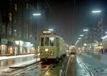 København / Kopenhagen Københavns Sporveje SL 2 (Tw 508 + Bw 15xx) København S, Amagerbro, Amagerbrogade / Amager Boulevard / Ved Sønderport im November 1968.