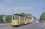 København / Kopenhagen Københavns Sporveje: Transport von alten Straßenbahnfahrzeugen, u.a.