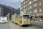 København / Kopenhagen Københavns Sporveje (KS) SL 16 (DÜWAG/Kiepe-GT6 900) Valby, Toftegårds Plads am 19.