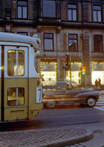 København / Kopenhagen Københavns Sporveje SL 7 (DÜWAG/Kiepe-GT6 897) København K, Centrum, Kongens Nytorv am 19.