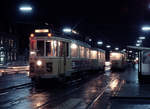 København / Kopenhagen Københavns Sporveje KS SL 5 (Tw 509 + Bw 15xx) København NV, Frederikssundsvej / Tomsgårdsvej / Hulgårdsvej im Dezember 1969.