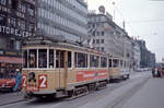 København / Kopenhagen Københavns Sporveje SL 2 (Großraumtriebwagen 594) København V, Rådhusplads (: Rathausplatz) am 8.