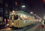 Kbenhavn / Kopenhagen KS SL 2 (Dwag-GT6 881) Amagerbrogade / Amager Boulevard im Oktober 1969.