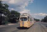 Kbenhavn / Kopenhagen KS SL 16 (Dwag-GT6 883) Vigerslev All / Vestre Kirkegrds All im Juni 1969.