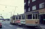 Kbenhavn / Kopenhagen KS SL 7 (KS-Grossraumbeiwagen 1572) Nrrebro station (: S-Bf Nrrebro) am 18.