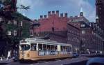 Kbenhavn / Kopenhagen KS SL 5 (DWAG-GT6 897) Vester Voldgade / Stormgade im Juni 1971.