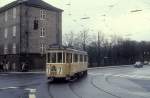 København / Kopenhagen Københavns Sporveje SL 7 (Tw 602) Gothersgade / Nørre Voldgade im Februar 1969.