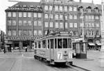 København / Kopenhagen KS SL 7 (Tw 607) Kongens Nytorv im Juli 1967.