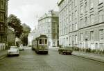 København / Kopenhagen SL 10 (Tw 552) Baldersgade im Juli 1967.