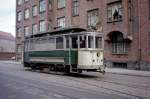 København / Kopenhagen Københavns Sporveje: Der Gleisschleiwagen S1 - 1902 als doppelstöckiger Akkumulatorwagen von den Firmen J.