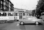 København / Kopenhagen Københavns Sporveje SL 3 (Tw 587 + Bw 1506) Åboulevard im April 1968.