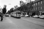 København / Kopenhagen Københavns Sporveje SL 2 (Tw 509 + Bw 15xx) Sundby (København S), Amagerbrogade im Juni 1968.