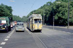 København / Kopenhagen Københavns Sporveje SL 10 (DÜWAG-GT6 862) Valby, Vigerslev Allé / Sjælør Boulevard im Juni 1968.