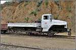 Eritrean Railways Baudienstfahrzeug Ural 2 in Arbaroba.