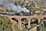 Eritrean Railways steamtrain special mit 442.55 und 442.56 zwischen Shegerini und Asmara auf rund 2200m ü.M. (18.01.2019)