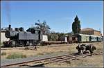 Eritrean Railways 440.008 rangiert in Asmara.