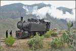 Eritrean Railways 442.56 kommt vollgetankt zurück zur Ausweichstelle Lessa.