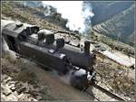 Eritrean Railways steamtrain special mit Mallet 442.56 zwischen Arbaroba und Shegerini 2000m - 2200m ü/M.