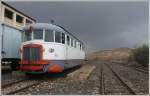 Das Gewitter, das uns die grosse Flut bringt ist im Anzug auf Mai Atal, wo der Littorina Nr 2 auf den nachfolgenden Dampfzug wartet. (29.10.2008)