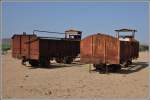 Güterwagenfriedhof in Mai Atal. (07.12.2014)