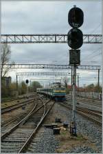 Im Gegensatz zu den meinst dreiteiligen Zgen verkehrte der nur Freitag und Sonntag angebotene Schnellzug 12 von Tallinn nach Tartu sechsteilig an der Spitze die DR 1B 3719, am Schluss der DR1B 3720