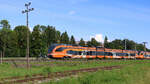 Expresszug 93 Tartu - Tallinn auf dem Weg in die estnische Nationalhauptstadt.