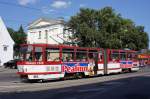 Estland / Straßenbahn Tallinn: KT4D - Wagen 165 (ehemals Erfurt) unterwegs als Linie 1.