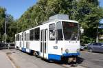 Estland / Straßenbahn Tallinn: KT4SU - Wagen 108 unterwegs als Linie 3.