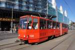 Estland / Straßenbahn Tallinn: KT4D - Wagen 135 (ehemals Cottbus) unterwegs als Linie 2.