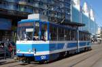 Estland / Straßenbahn Tallinn: KT4SU - Wagen 120 unterwegs als Linie 3.