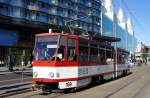 Estland / Straßenbahn Tallinn: KT4D - Wagen 169 (ehemals Erfurt) unterwegs als Linie 4.