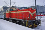 VR Dv12 Lok Nr. 2626, im Bahnhof Helsinki Central, 8.2.2012, 10:17 Uhr.