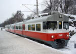  Finnish unit VR Sm2, Eioc driving trailer No. 6289, Helsinki Central Station, Line N waiting for departure to Kerava, 11 Feb 2012.