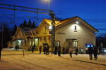 Bahnhof von Joensuu  18.2.2017