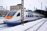 Karelian Train Class Sm6, Allegro, car No. 7751, MC2, KT FI 94 10 3890001-0, Helsinki Central Station, 11 Feb 2012.