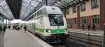 Transtech Edo (IC Steuerwagen) als IC der VR in Helsinki Rautatieasema am 22.04.2024