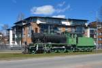 Dampflok Hv1 #554 der VR als Lok-Denkmal in der Nhe des Bahnhofs von Riihimki, 03.05.13