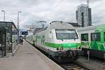 Am Vormittag des 11.07.2019 stand Sr2 3246 mit dem IC 916 (Tampere - Turku) auf Gleis 5 im Startbahnhof und wartete auf ihre Ausfahrt.
