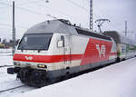 Finnish locomotive VR Sr2, No. 3240, Helsinki Central Station, 11 Feb 2012.