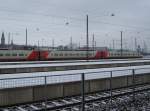 Sm3 Pendolino verlt am 17.01.2006 den Bahnhof Helsinki C nach Turku.