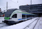 Finnish unit JKOY Sm5, car 06A, 2081 006-0, Helsinki Central Station, 11 Feb 2012.